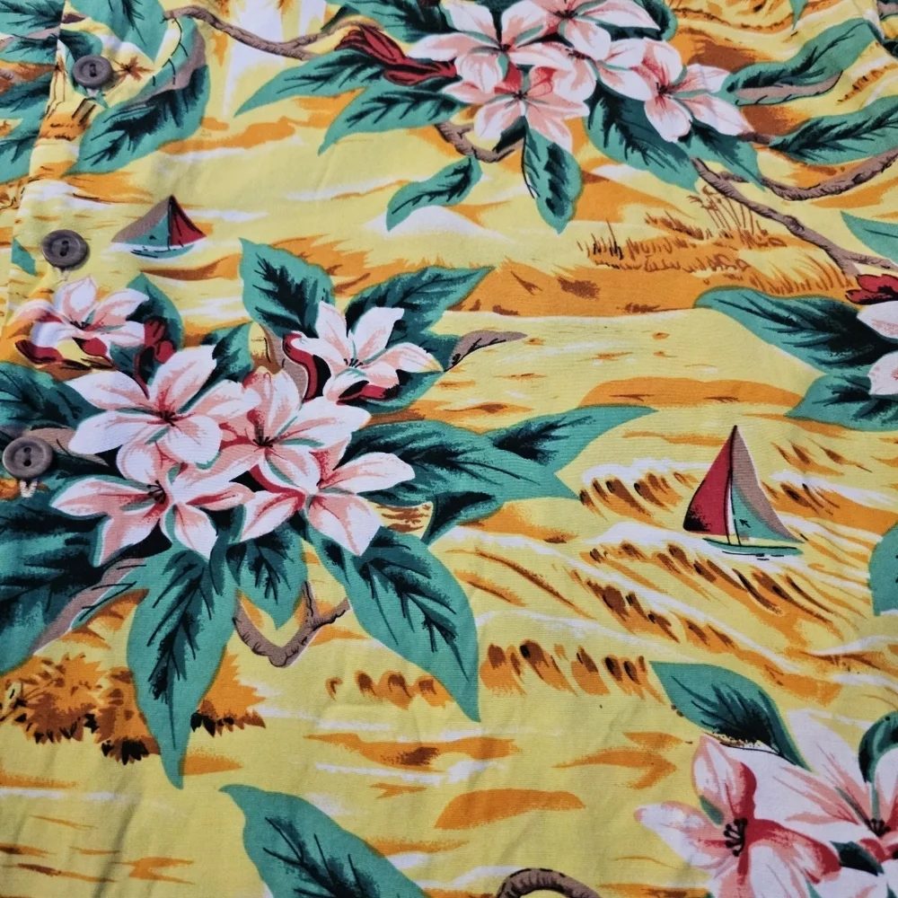 NWOT: Kenningotn Ltd. Hawaiian Shirt size L